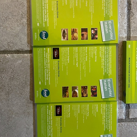 Everyday Italian with GIADA DE LAURENTIIS DVD 3 DISC SET Cooking - Picture 4 of 8